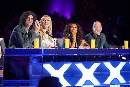 America's Got Talent - Season 8 - Howard Stern, Heidi Klum, Mel B and Howie Mandel