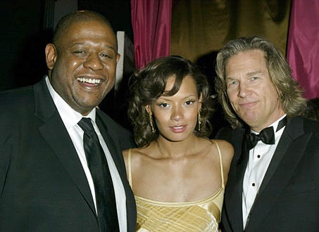 Forest Whitaker, Keisha Whitaker and Jeff Bridges - 2004 Screen Actors Guild Awards
