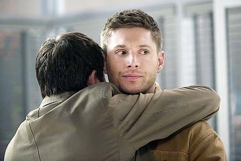 Supernatural - Season 9 - "King of the Damned" - Mischa Collins and Jensen Ackles