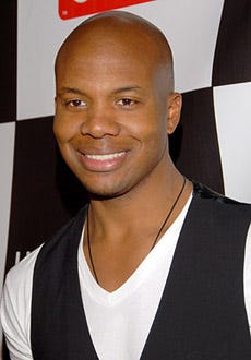 Leonard Roberts -  Heroes wrap party, Cabana Club in Hollywood, April 17, 2007
