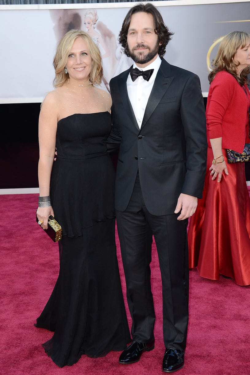 Paul Rudd and wife Julie Yaeger - 85th Annual Academy Awards in Hollywood, California, February 24, 2013