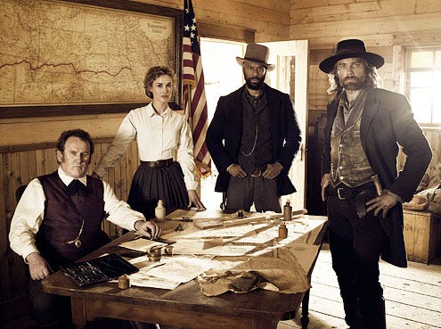 Hell on Wheels - Season 2 - Colm Meaney, Dominique McElligott, Commom and Anson Mount