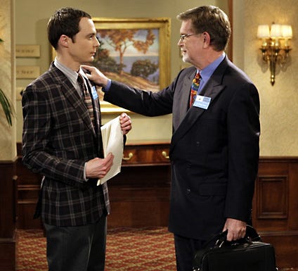 The Big Bang Theory - Season 2 - The Terminator Decoupling - Jim Parsons and George Smoot