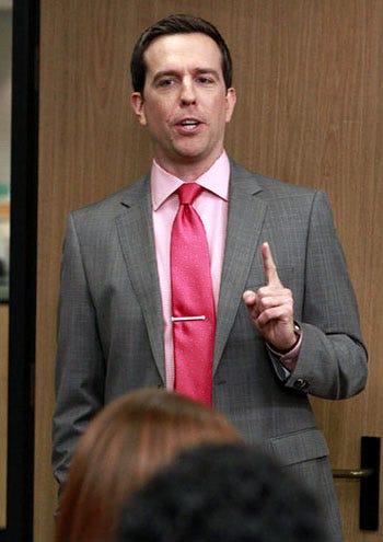 The Office - Season 8 - "The Incentive" - Ed Helms as Andy Bernard
