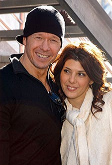 Donnie Wahlberg and Marisa Tomei - Village at the Lift, January 27, 2005