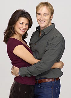 Christmas Do-Over -  Daphne Zuniga as "Jill" and Jay Mohr as "Kevin"