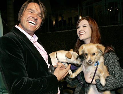 Michael Moloney and Sara Rue - Paws for the Planet Benefit, November 6, 2004