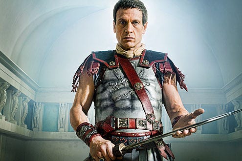 Spartacus: War of the Damned - Simon Merrells as Crassus