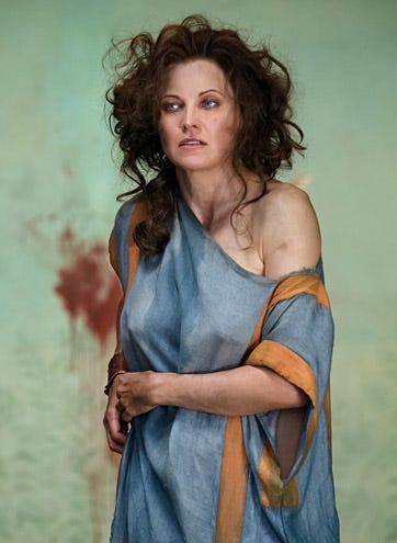 Spartacus: Vengeance - Lucy Lawless as Lucretia