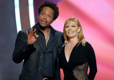 Gary Dourdan and Marg Helgenberger - The 32nd Annual People's Choice Awards