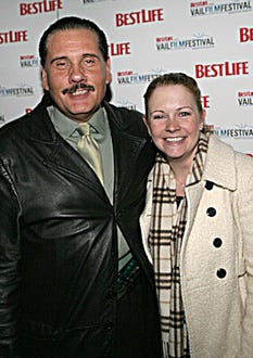 William Forsythe and Melissa Joan Hart -  Vail Film Festival awards party, April 2006