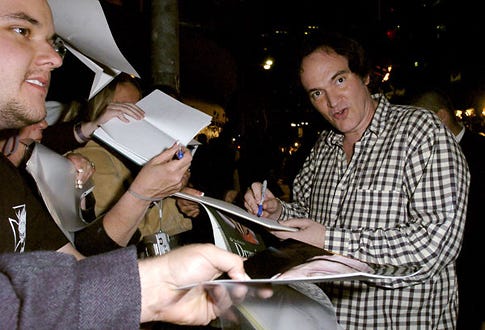 Quentin Tarantino - "Sin City" Los Angeles Premiere - 2005