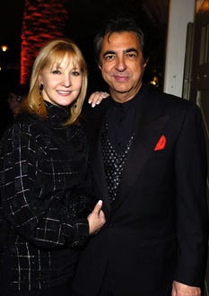 Joe Mantegna and wife Arlene - People's Choice Awards, Jan. 2004