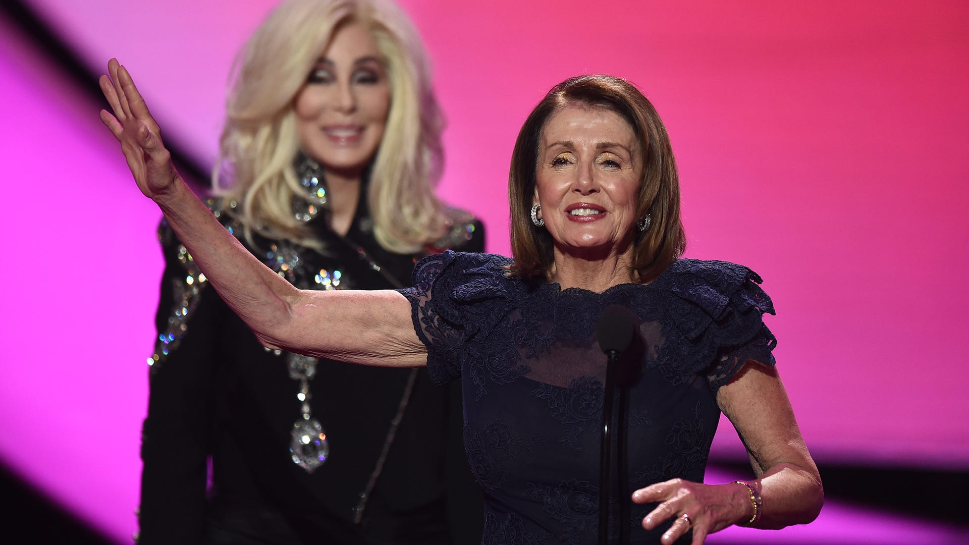 ​Cher and Nancy Pelosi, VH1 Trailblazer Honors