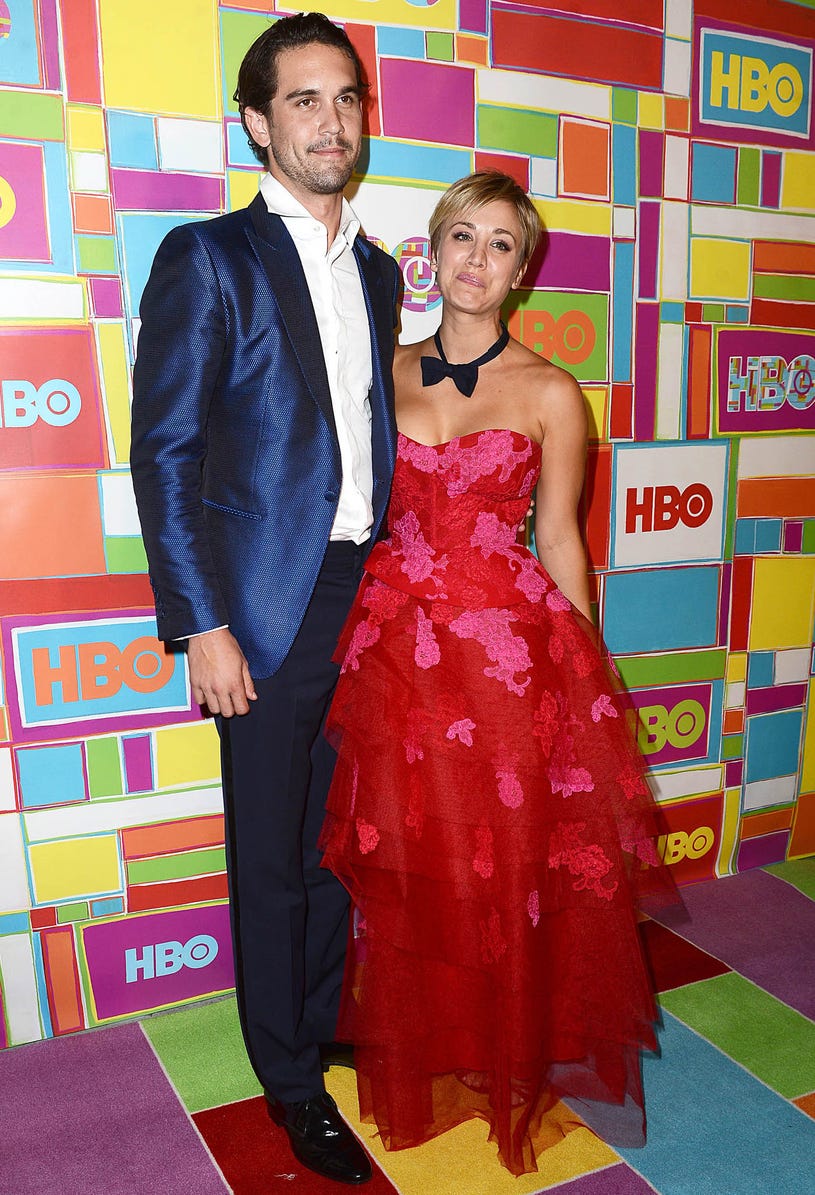 Ryan Sweeting and Kaley Cuoco-Sweeting - HBO's 66th Annual Primetime Emmy Awards After Party in West Hollywood, California, August 25, 2014