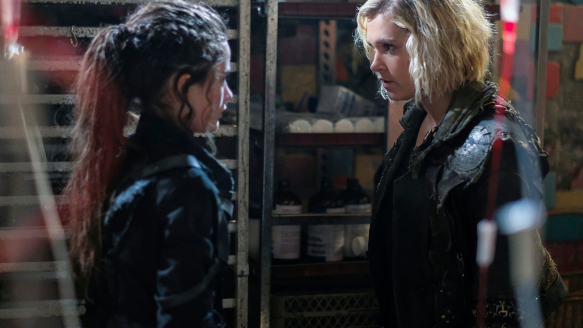 Lola Flanery and Eliza Taylor, The 100