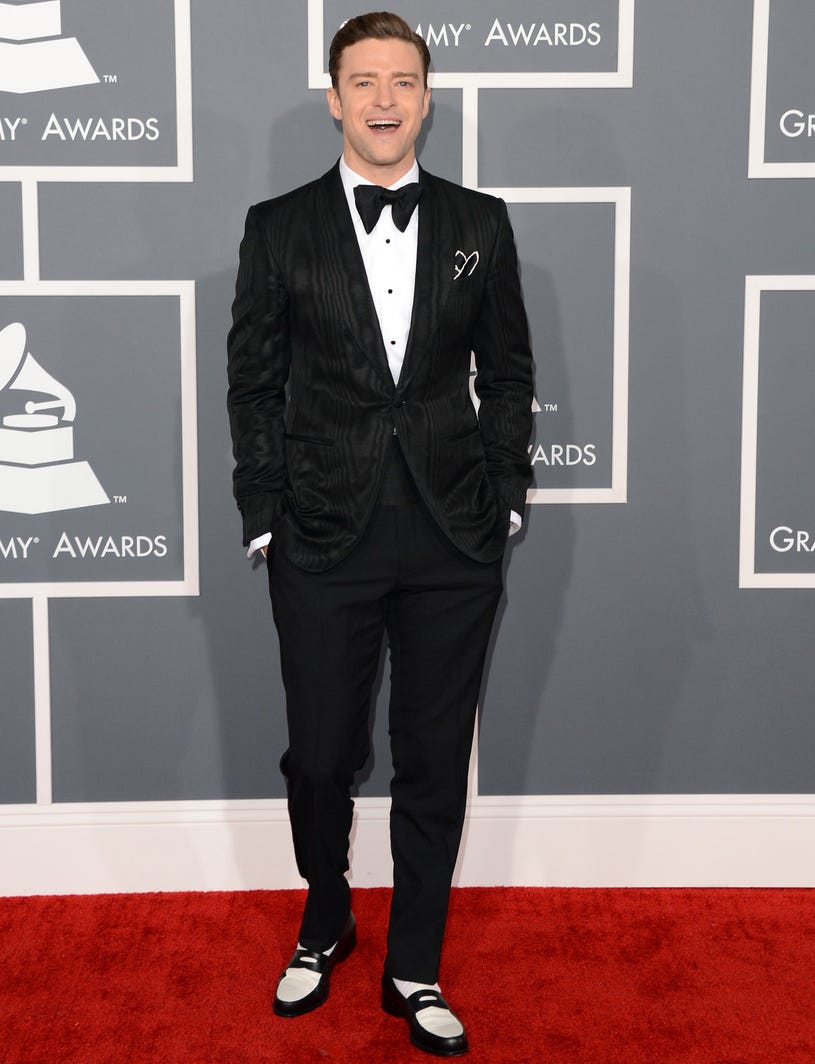 Justin Timberlake - 55th Annual Grammy Awards in Los Angeles, California, Feburary, 10, 2013