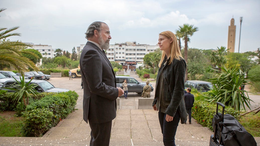 ​Mandy Patinkin and Claire Danes, Homeland