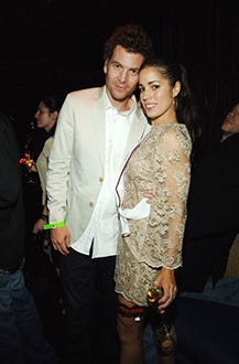 Noah LeBenzon and Ana Ortiz - Ortiz's Bachelorette Bash, May 2007