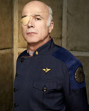 Battlestar Galactica - Season 4 - Michael Hogan as Col. Saul Tigh