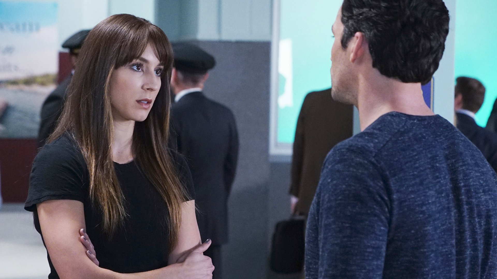 Troian Bellisario and Ian Harding, Pretty Little Liars