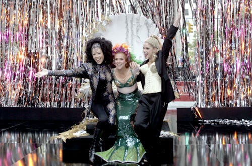 Today - Ann Curry as Cher, Meredith Vieira as Bette Midler, Natalie Morales as Madonna celebrate Halloween, 10/31/2006