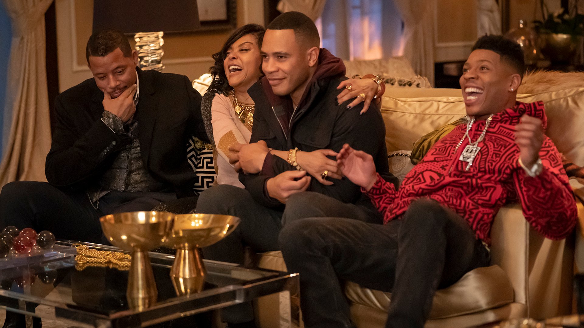 Terrence Howard, Taraji P. Henson, Trai Byers and Bryshere Y. Gray, Empire