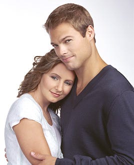7th Heaven - Beverley Mitchell as "Lucy Kinkirk" and George Stults as "Kevin Kinkirk"