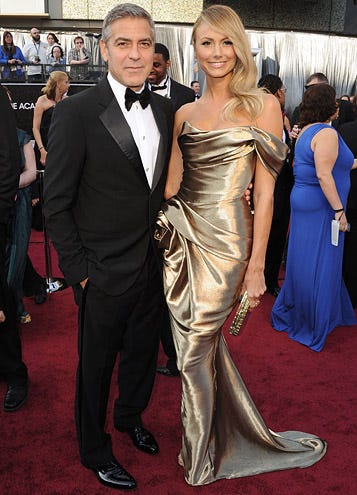 George Clooney and Stacy Keibler - The 84th Annual Academy Awards, February 26, 2012