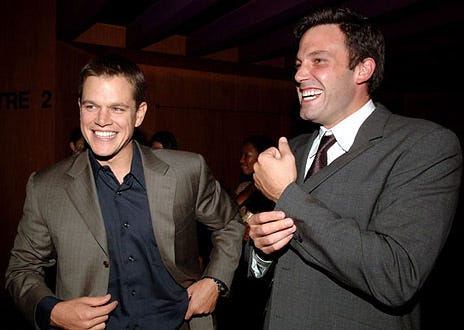 Matt Damon and Ben Affleck - "The Brothers Grimm" Los Angeles premiere, August 8, 2005