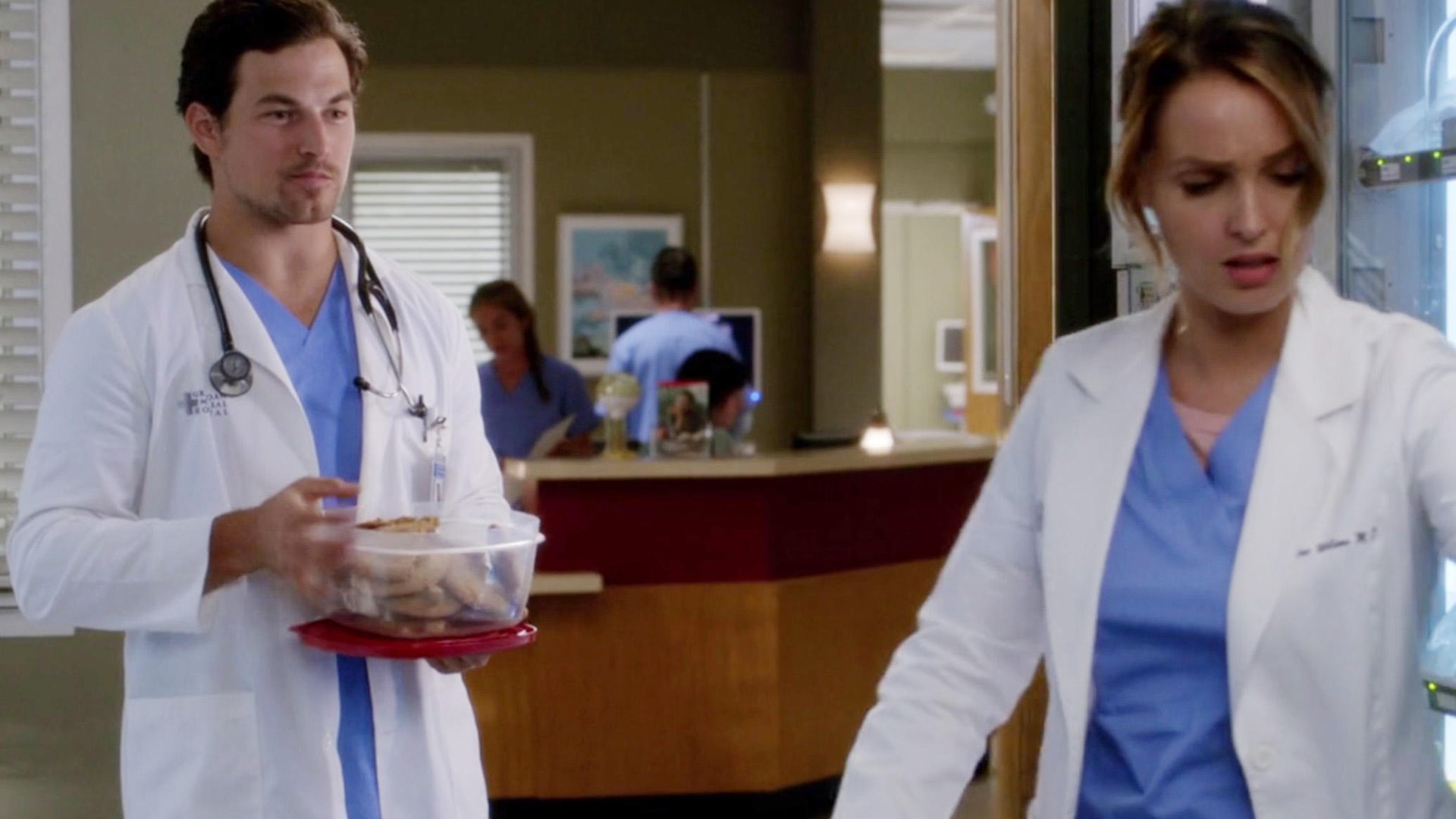 Giacomo Gianniotti, Camilla Luddington, Grey's Anatomy