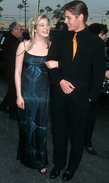 LeeAnn Rimes and Jensen Ackles - 25th Annual American Music Awards, Jan. 26, 1998