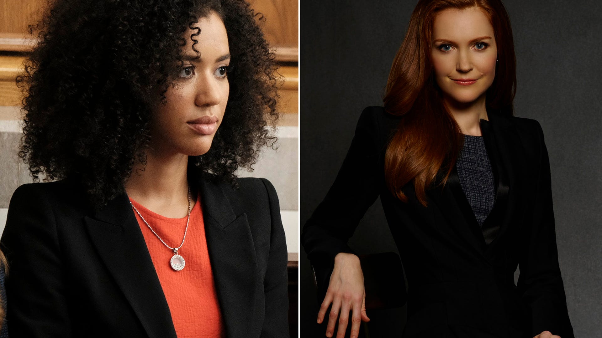 Jasmin Savoy Brown (For the People) and Darby Stanchfield (Scandal)​