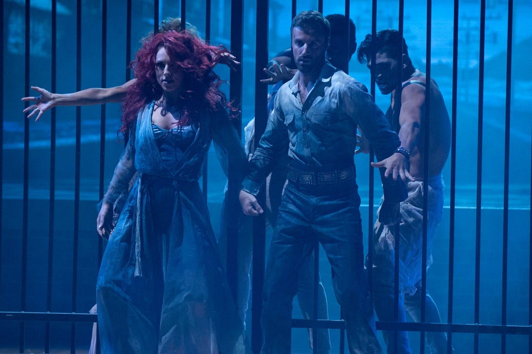 Dancing With the Stars' Sharna Burgess On That Walking Dead Dance -- and the Lochte Protesters