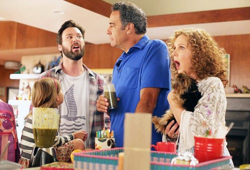 How to Live with Your Parents (For the Rest of Your Life) – Season 1 – “How to Have a Playdate” - Rachel Eggleston, Jon Dore, Brad Garrett, Elizabeth Perkins
