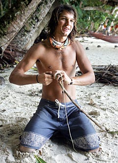 Survivor: Micronesia - Jason Siska, during the first episode