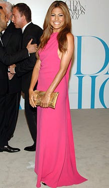 Eva Mendes - The 2007 CFDA Fashion Awards, June 4, 2007