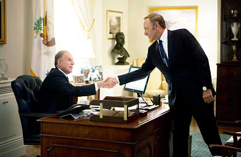 House of Cards - Season 1 - "Chapter 11" - Dan Ziskie and Kevin Spacey