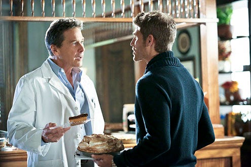 Hart of Dixie - Season 2 - "We Are Never Ever Getting Back Together" - Tim Matheson and Travis Van Winkle