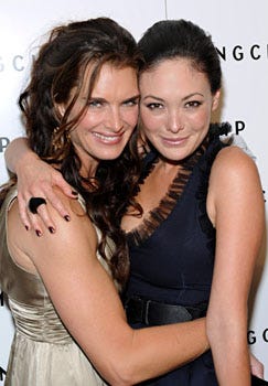 Brooke Shields and Lindsay Price - The Longchamp 60th anniversary celebration at La Maison Unique Longchamp in New York City, July 14, 2008