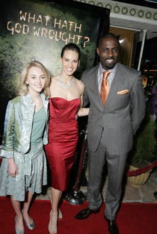 AnnaSophia Robb, Hilary Swank and Idris Elba - "The Reaping" Los Angeles premiere, March 29, 2007