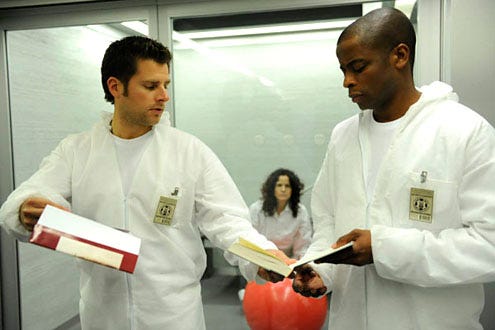 Psych - Season 4 - "Mr. Yin Presents" - James Roday and Dule Hill
