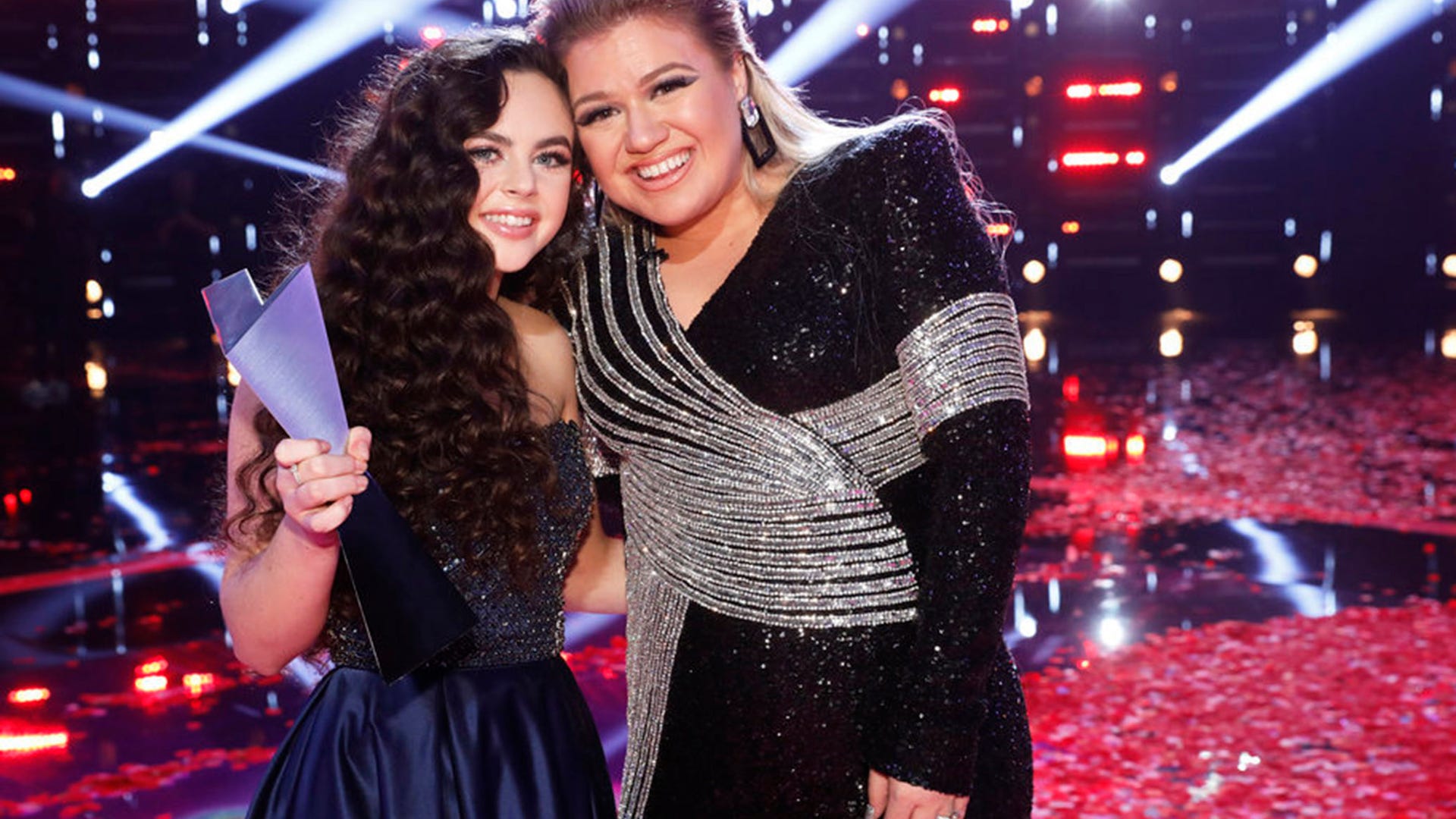 ​Chevel Shepherd and Kelly Clarkson, The Voice