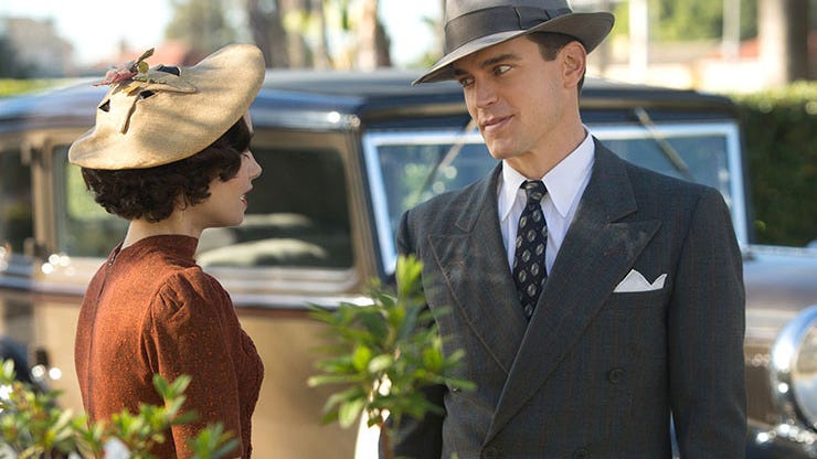 Lily Collins and Matt Bomer, The Last Tycoon