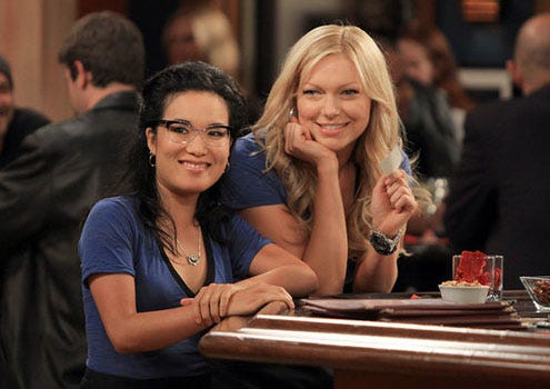 Are You There, Chelsea - Season 1 - "Sloane's Ex" - Ali Wong as Olivia and Laura Prepon as Chelsea