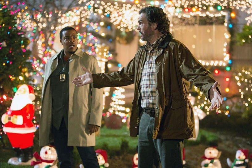 Grimm - Season 4 - "The Grimm Who Stole Christmas" - Russell Hornsby and Silas Weir Mitchell