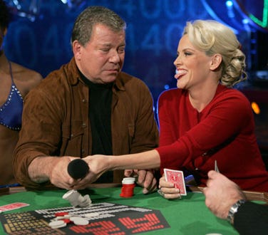 William Shatner and Jenny McCarthy - VH1's "Big in '04", December 1, 2004