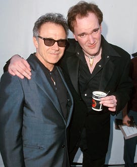 Harvey Keitel and Quentin Tarantino - The 15th Annual IFP/West Independent Spirit Awards - 2000