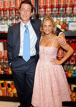 Stephen Colbert and Amy Sedaris - "Strangers With Candy" New York Premiere, June 20, 2006