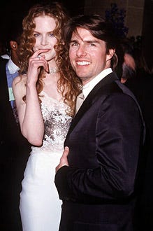 Niicole Kidman and Tom Cruise - Artists Rights Foundation Honors Tom Cruise with 1998 John Huston Award, April 17, 1998